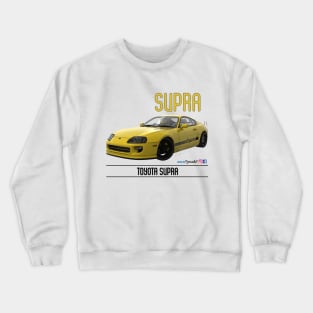 Supra Drift Yellow Crewneck Sweatshirt